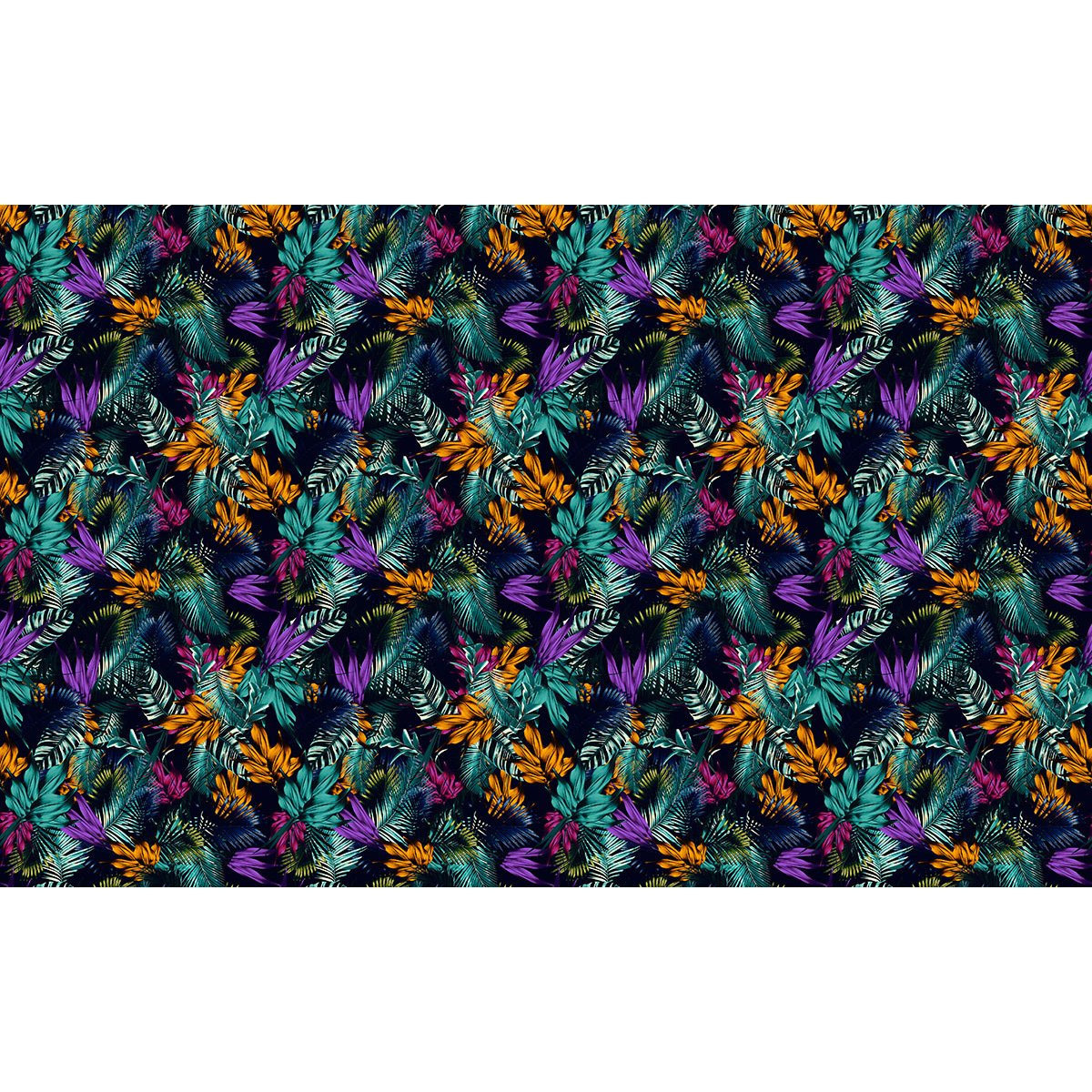 Papier peint panoramique - Motif Fleurs