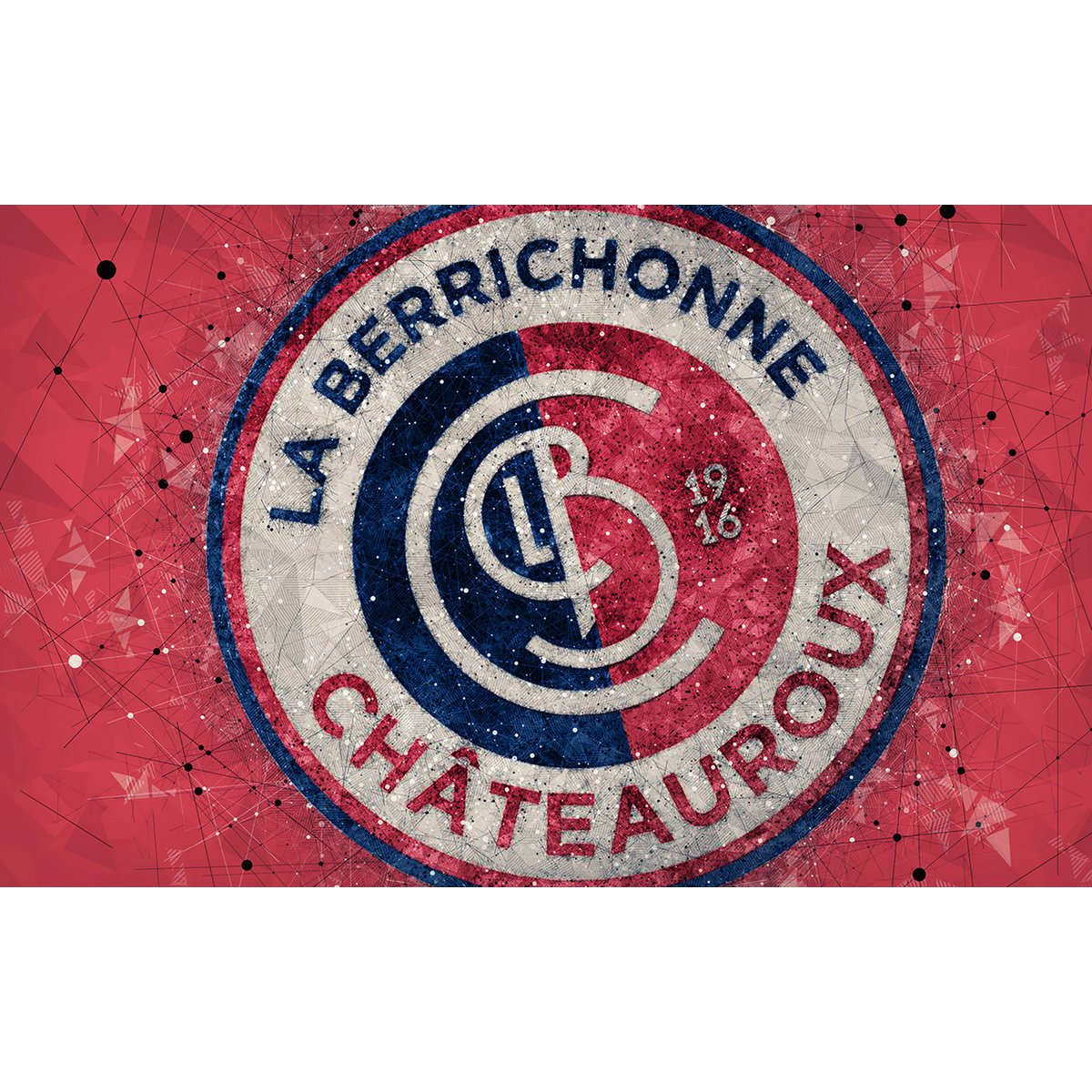 Papier peint panoramique Foot / Football - Châteauroux La Berrichonne