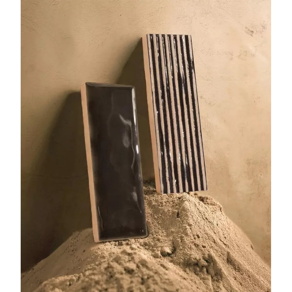 Carrelage Zellige Noir CASABLANCA Kohl