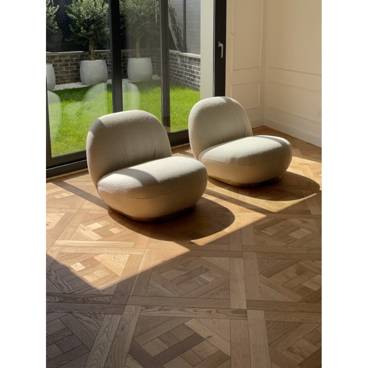 Parquet contrecollé de Versailles chêne naturel - Larg. 60 cm