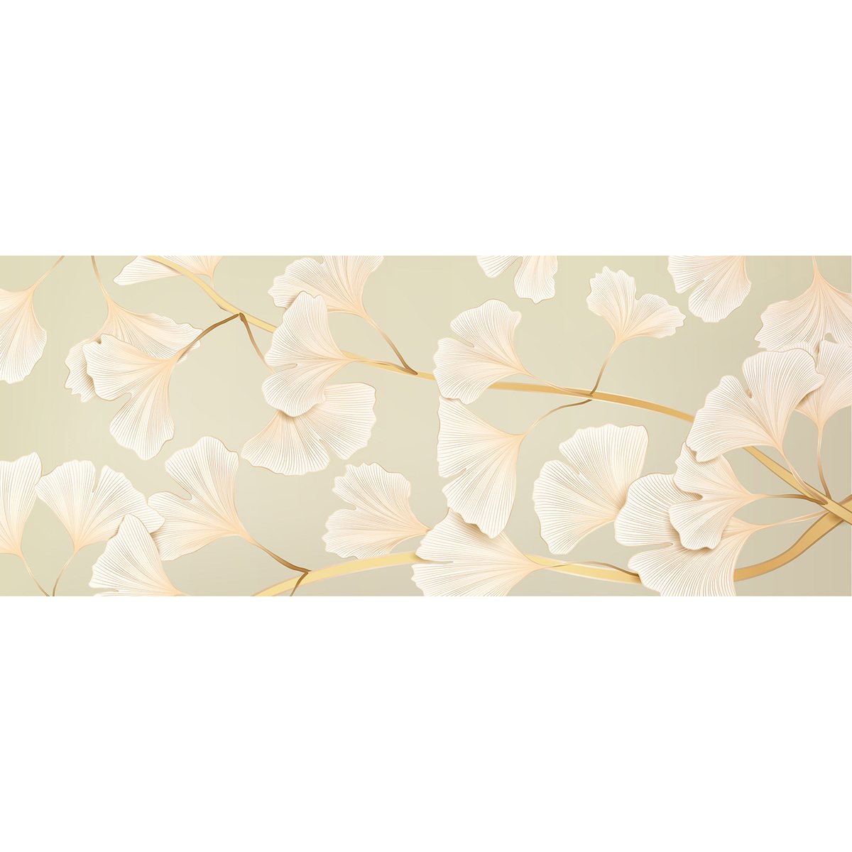 Papier peint panoramique - Fleurs