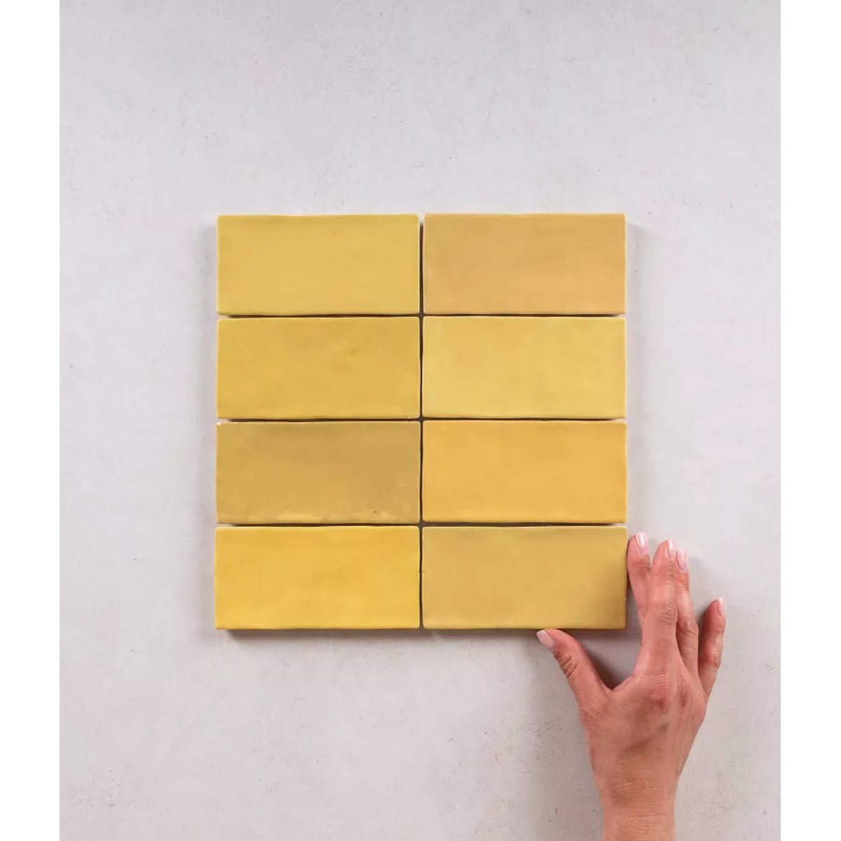 Carrelage Zellige Jaune FEZ Mat Mustard