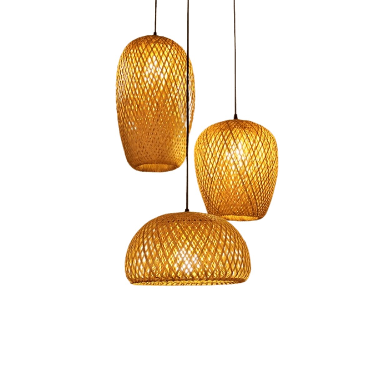 Suspension Triple Bambou