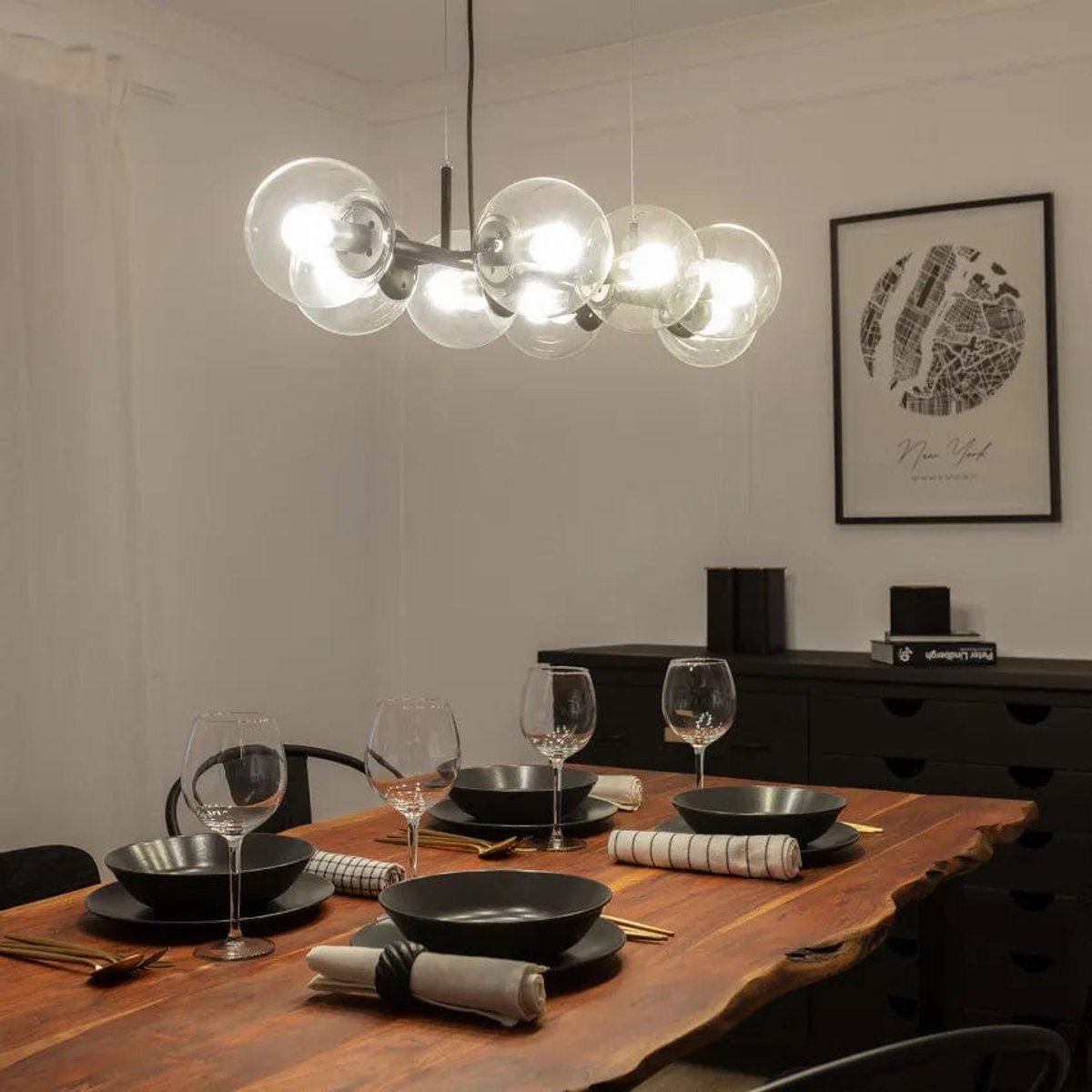 Suspension Verre Cuisine