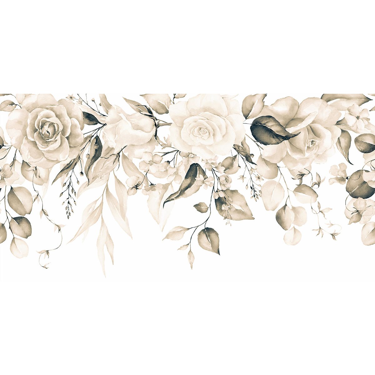 Papier peint panoramique - Fleurs