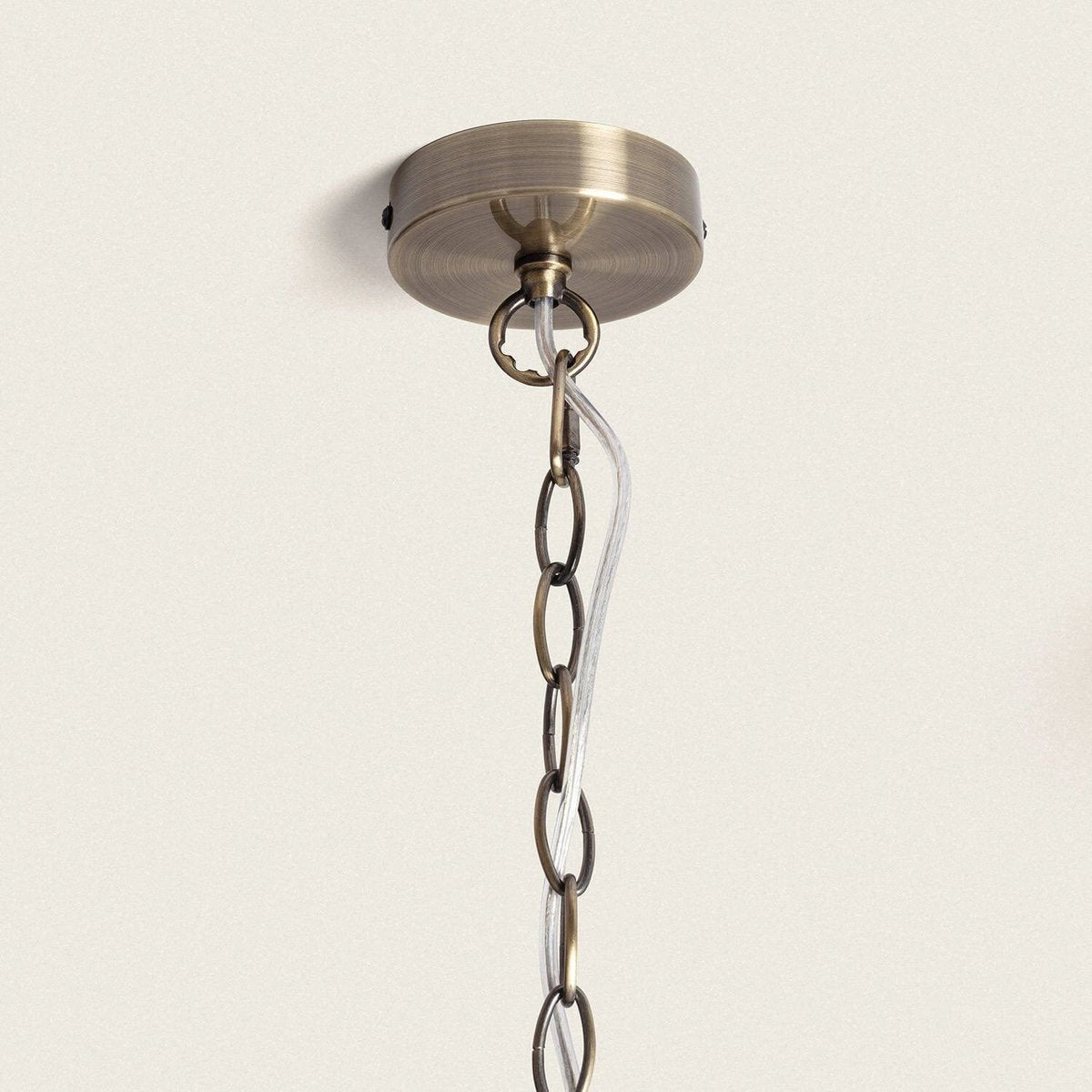 Suspension Verre Ciselé