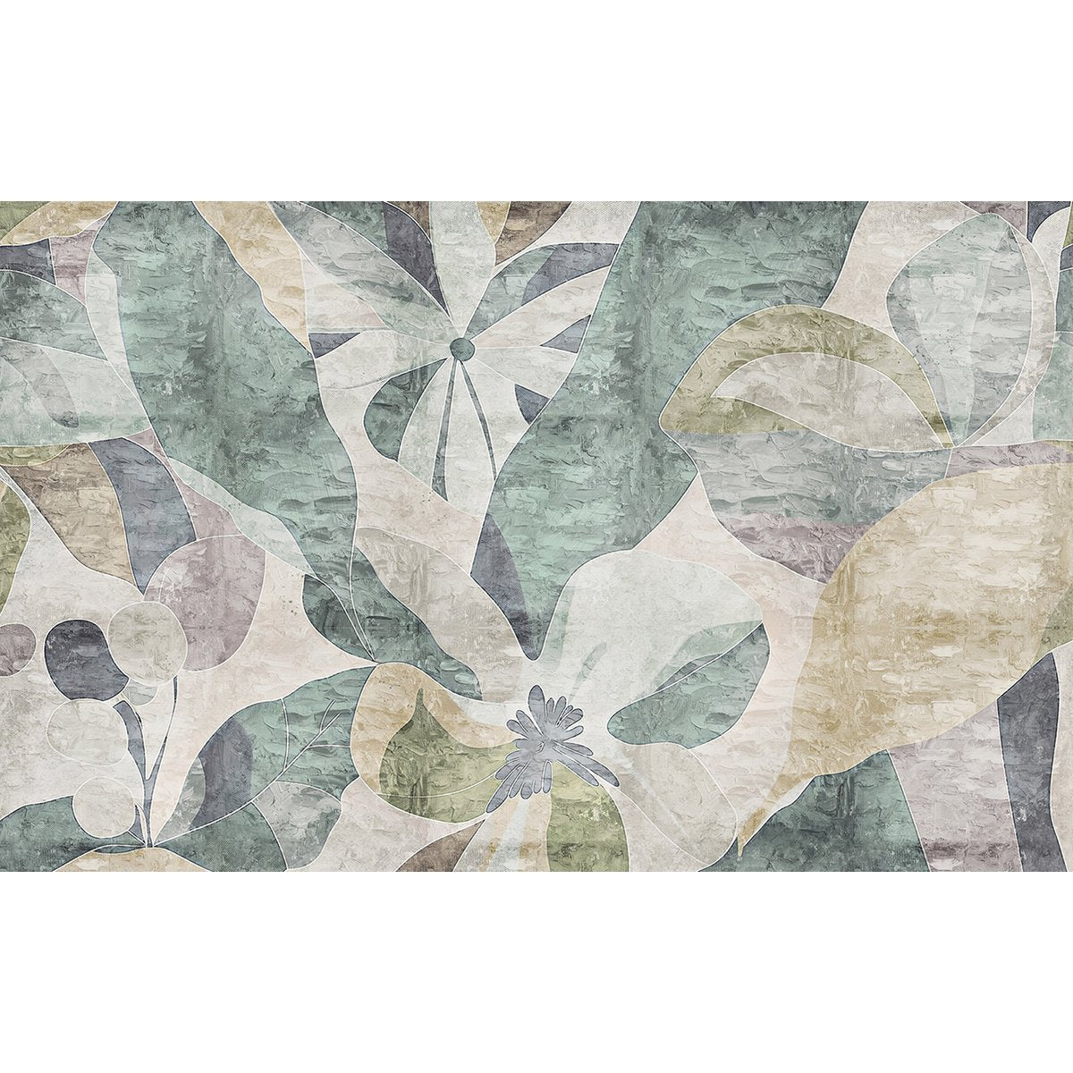Papier peint panoramique - Fleurs