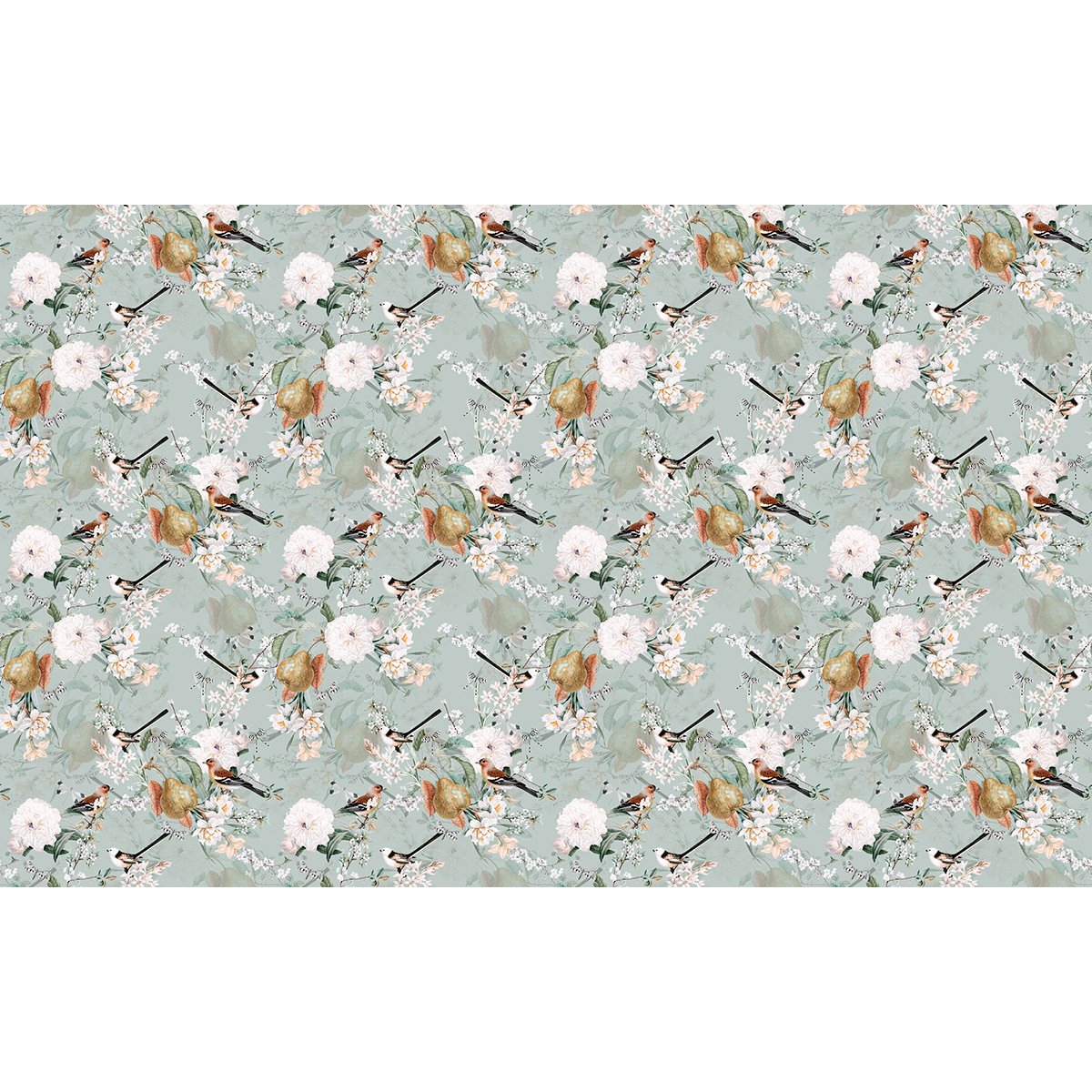 Papier peint panoramique - Motif Fleurs