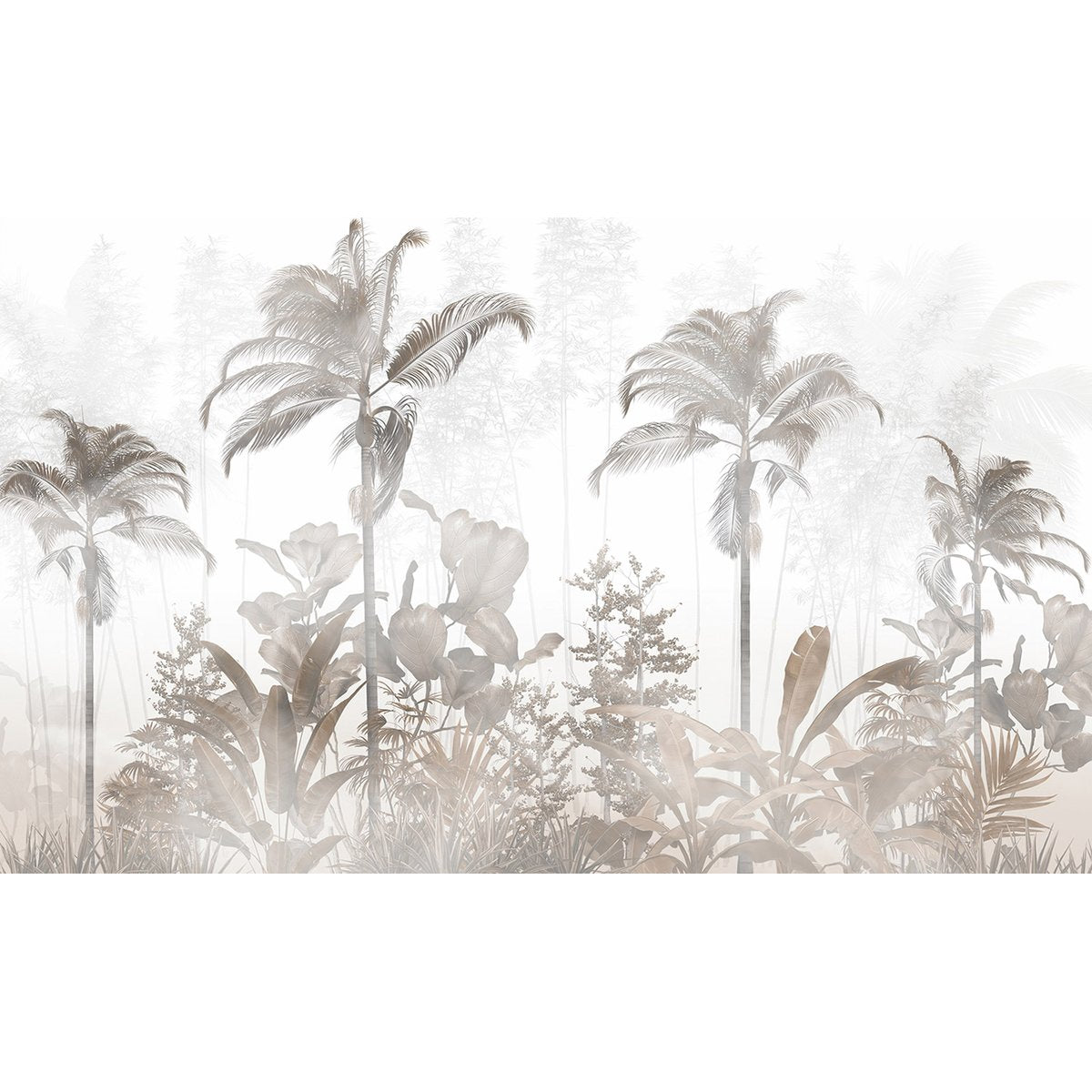 Papier peint panoramique - Forêt tropicale