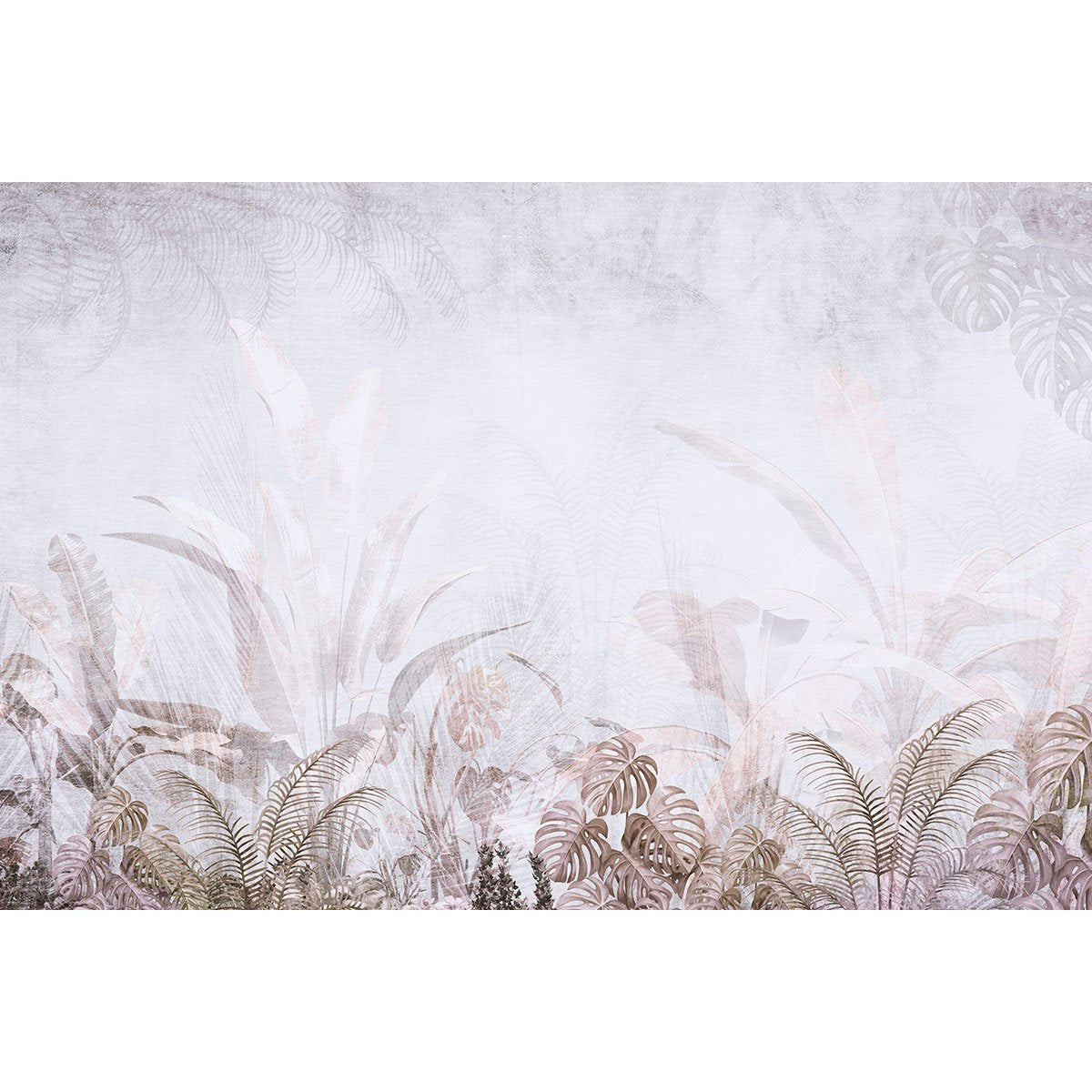 Papier peint panoramique - Plantes tropicales