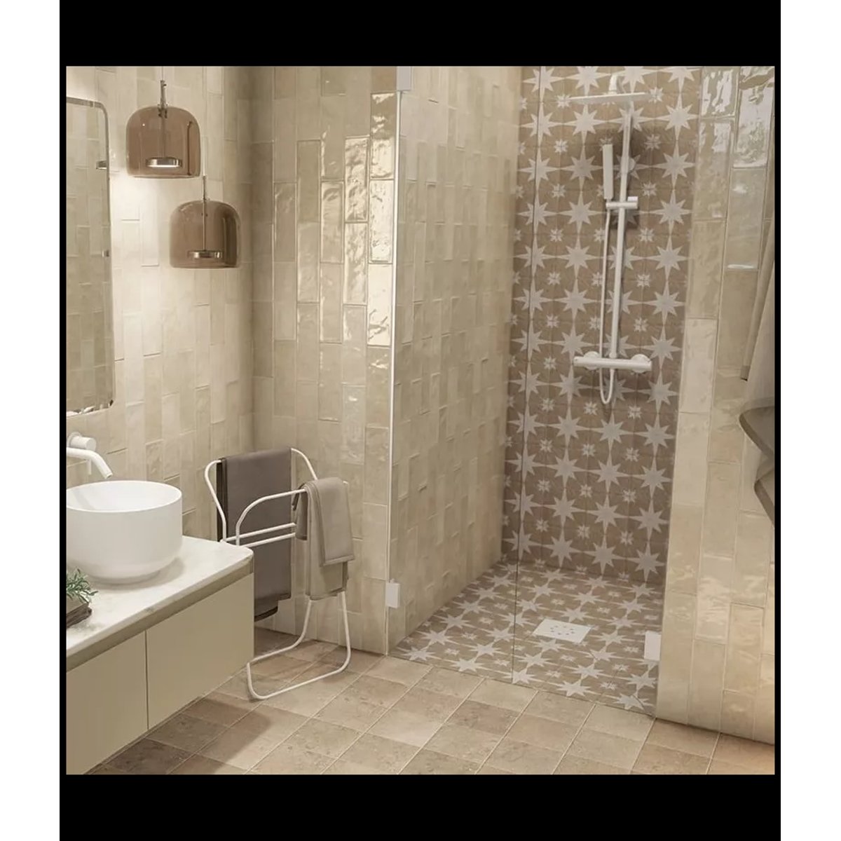 Carrelage Zellige Beige CINQUE TERRE Cream