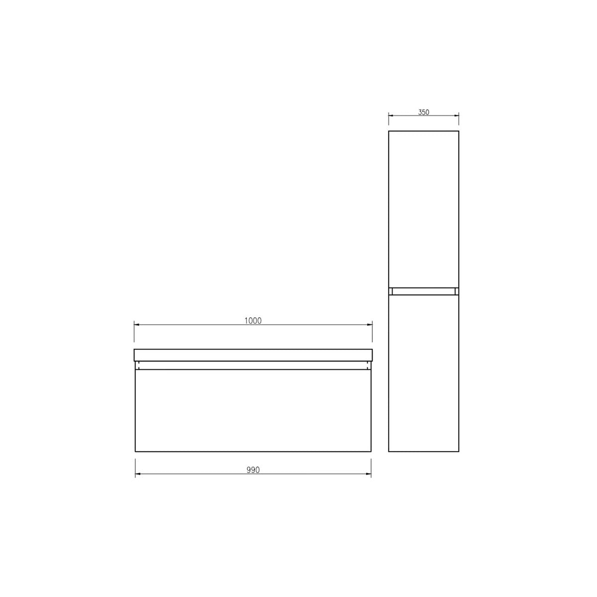 Miroir mural LED pour salle de bain