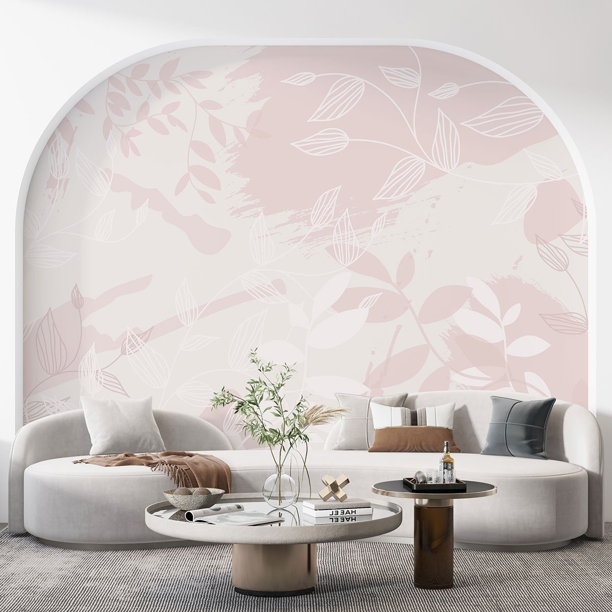 Papier peint panoramique - Fleurs Design