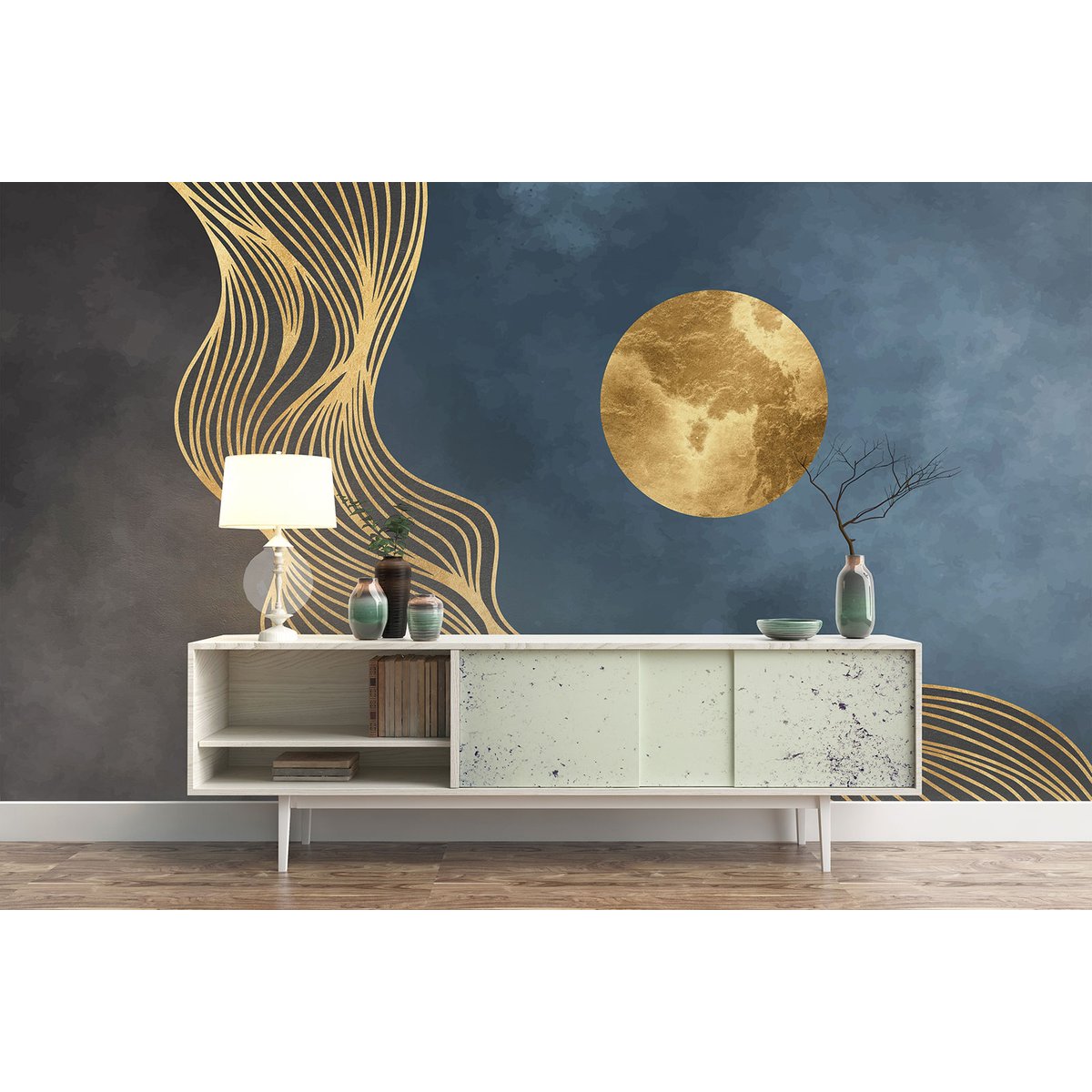 Papier peint panoramique - Pleine Lune Design