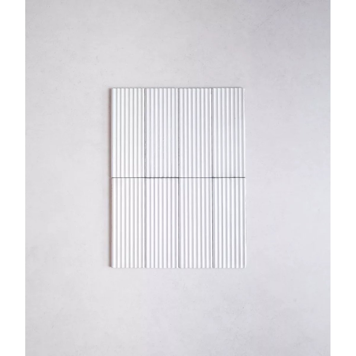Carrelage Zellige Blanc RICE Bianco Pleat