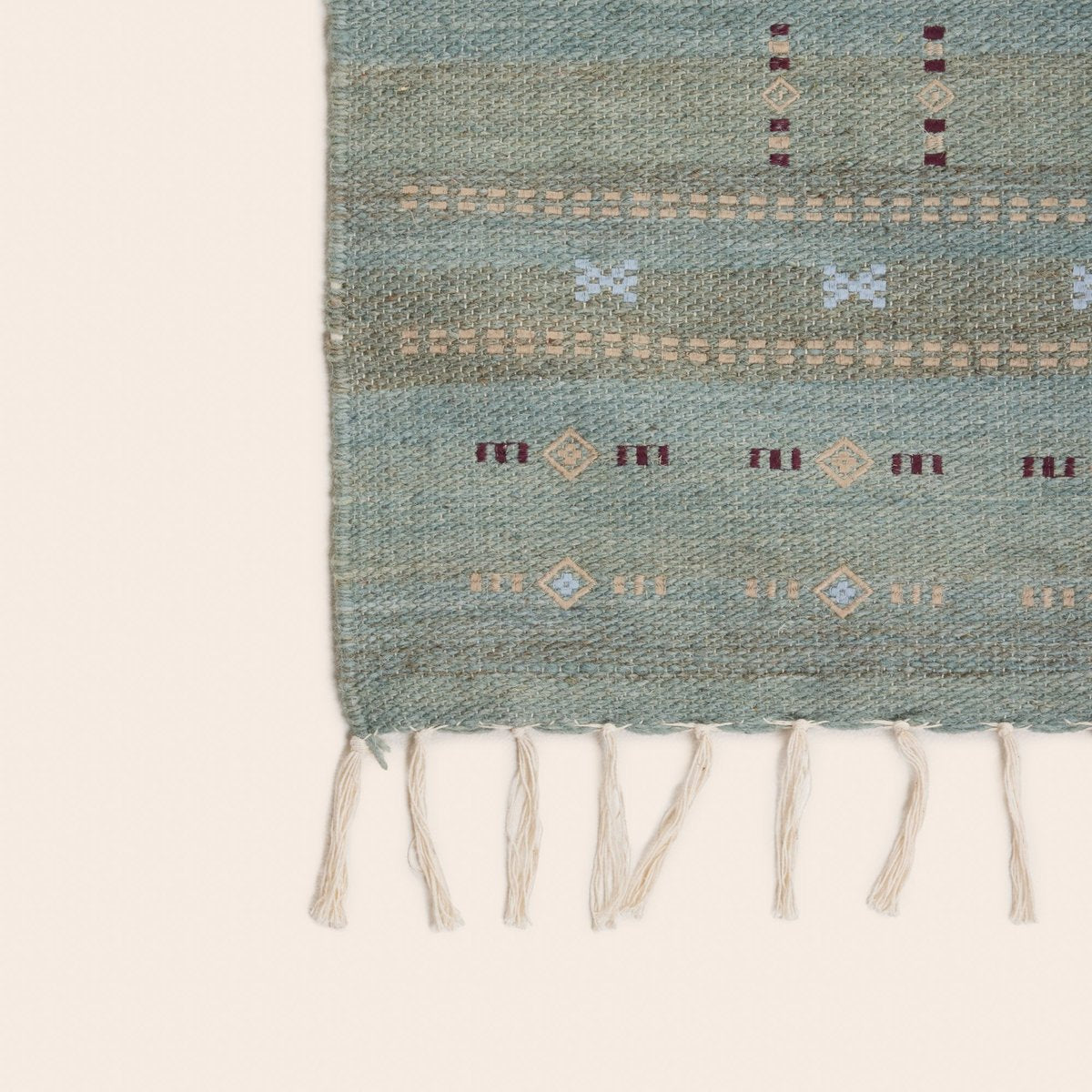 Tapis de sol ARSALANE vert de gris