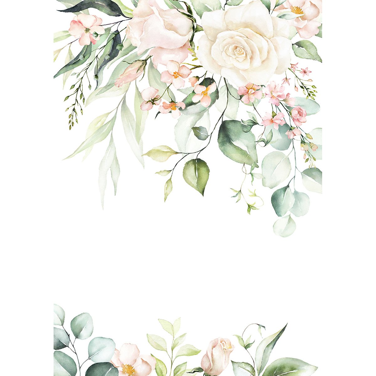 Papier peint panoramique - Fleurs