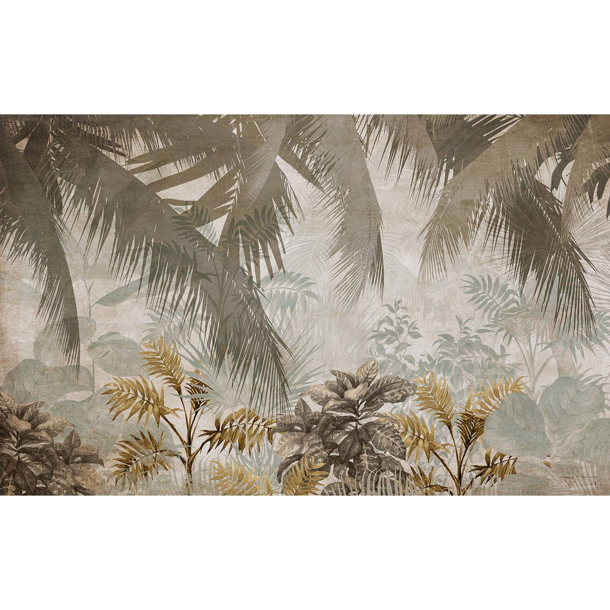 Papier peint panoramique - Forêt Tropicale