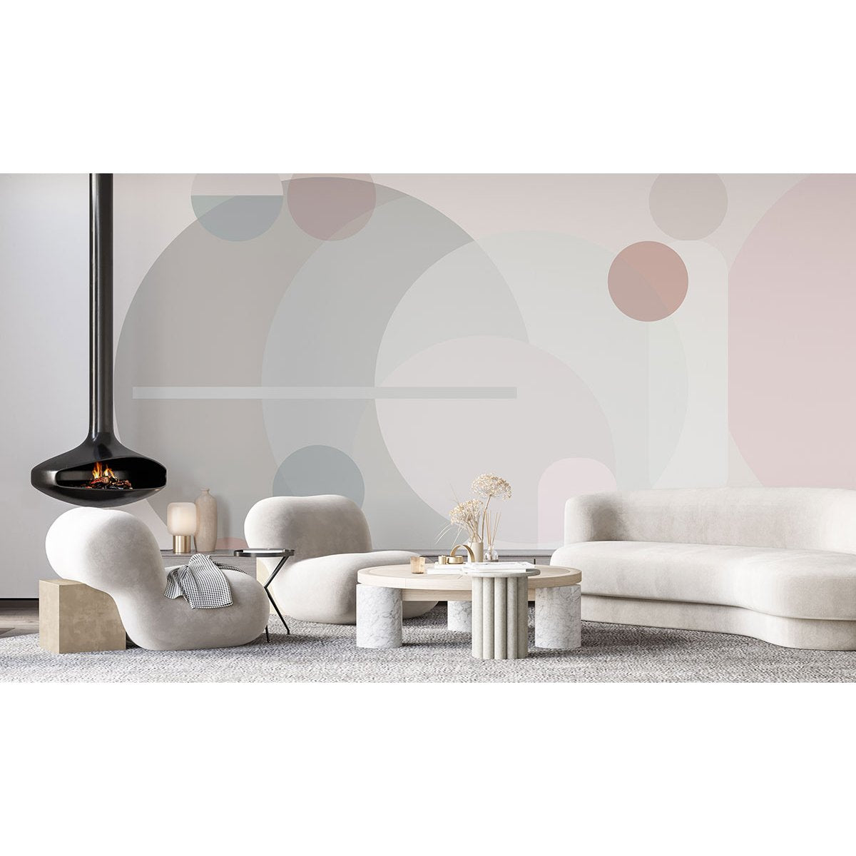 Papier peint panoramique - Formes Géométriques
