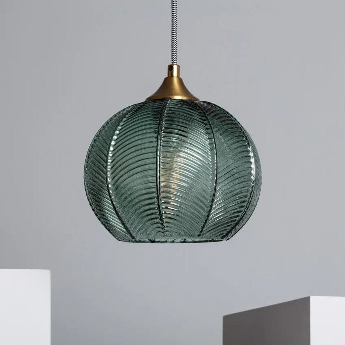 Suspension en Verre Vintage