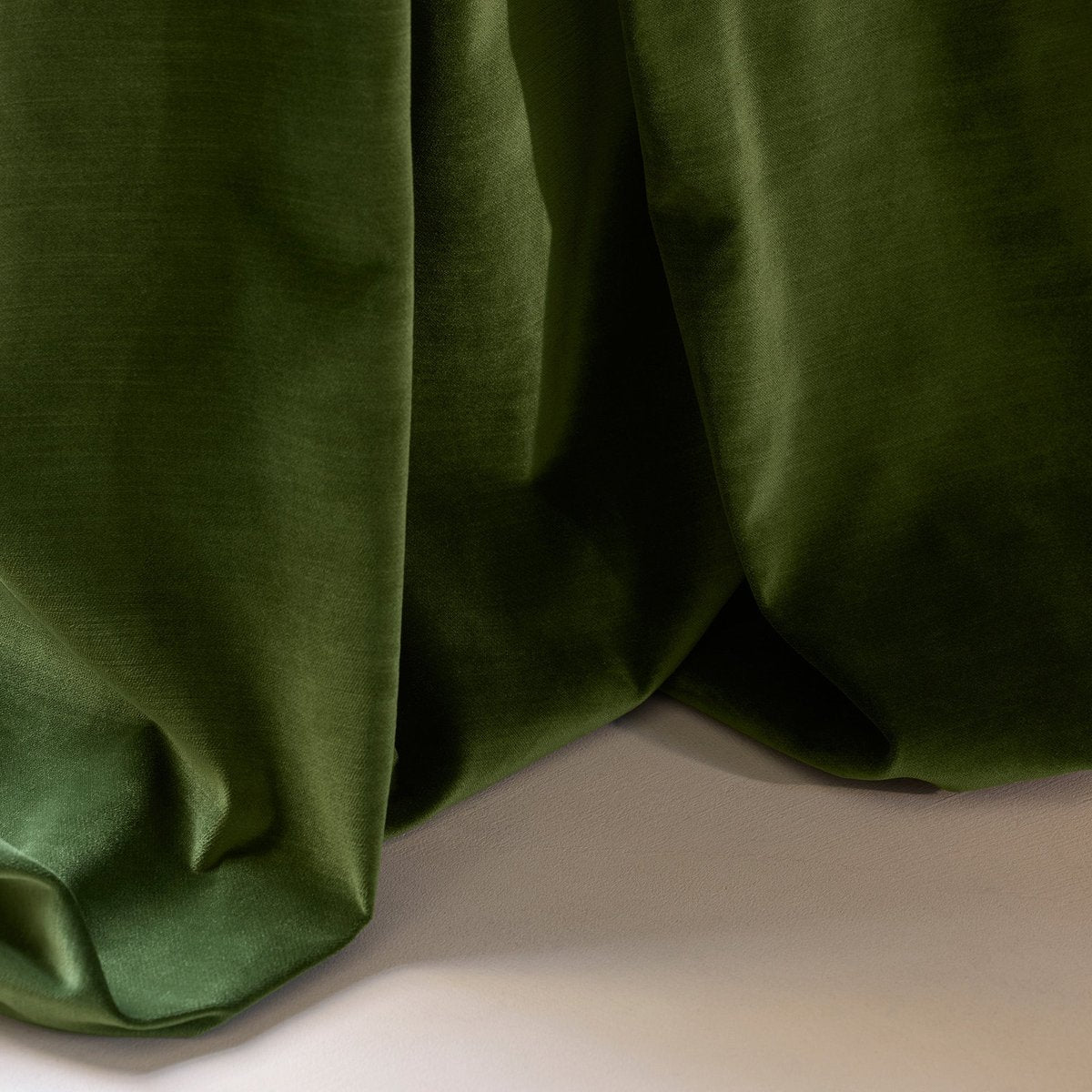 Rideau à galon fronceur DALILA vert olive