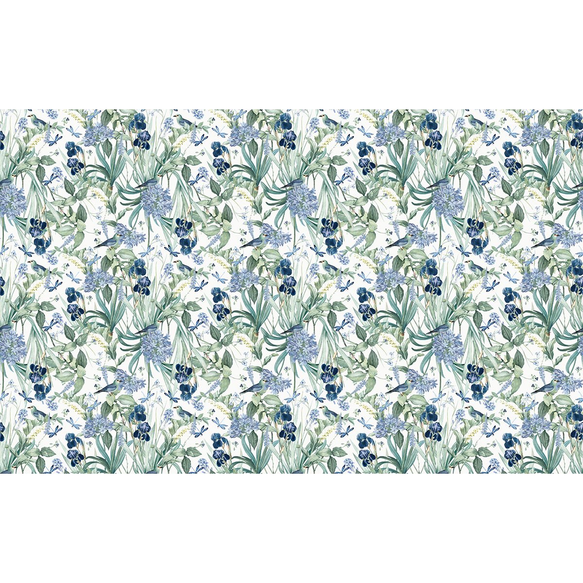 Papier peint panoramique - Motif Fleurs