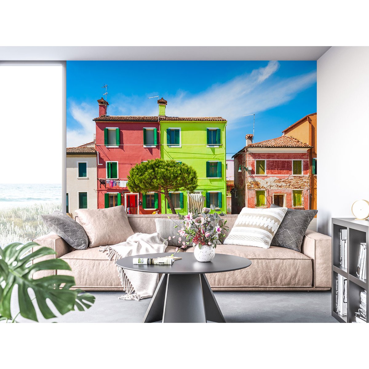 Papier peint panoramique - Ile de Burano