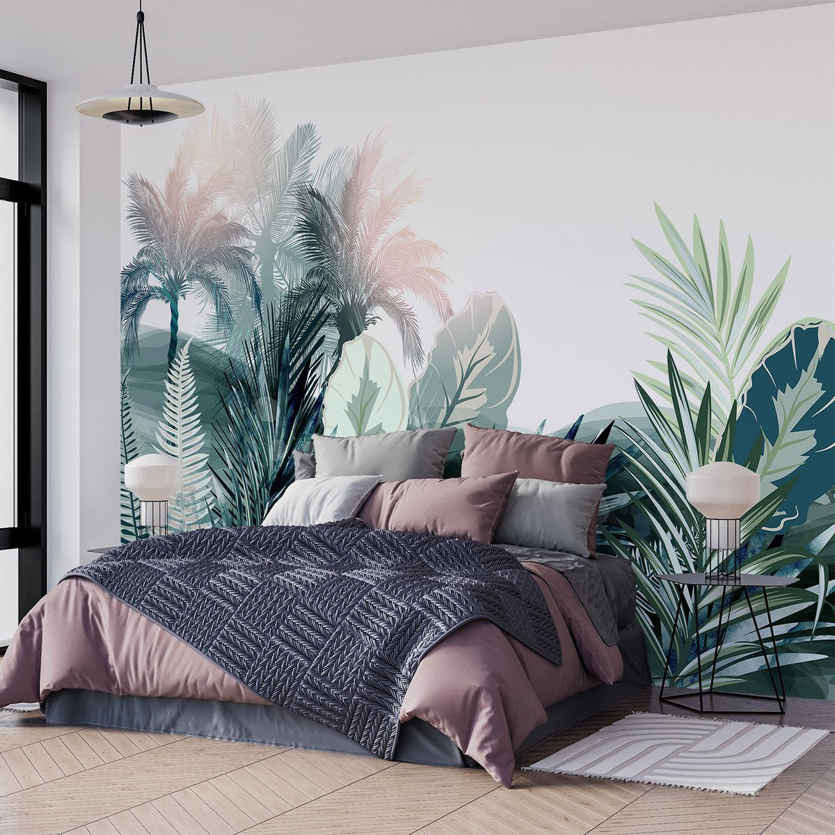 Papier peint panoramique - Plantes tropicales