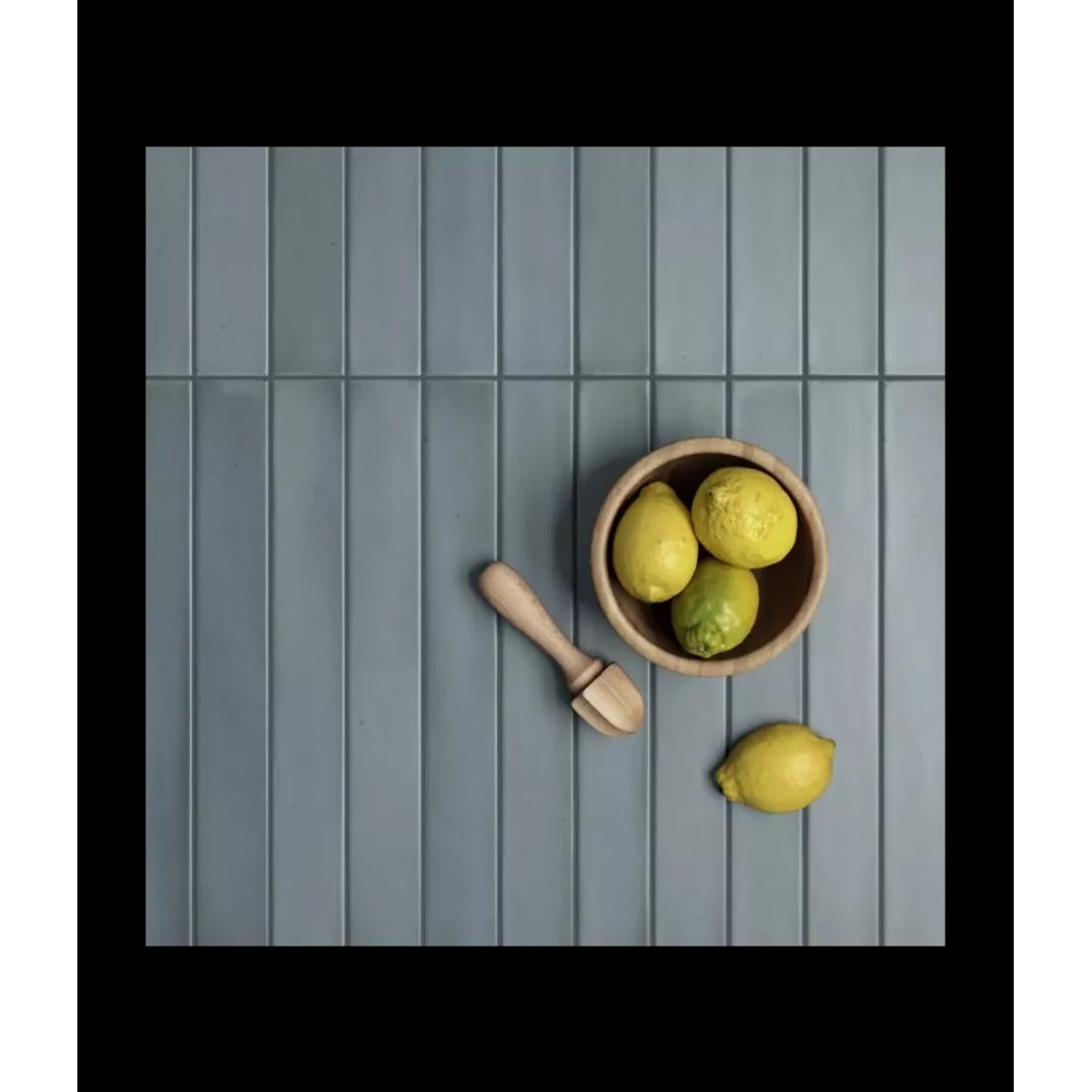 Faience Effet Zellige Bleu MASSIMO Smoke Blue