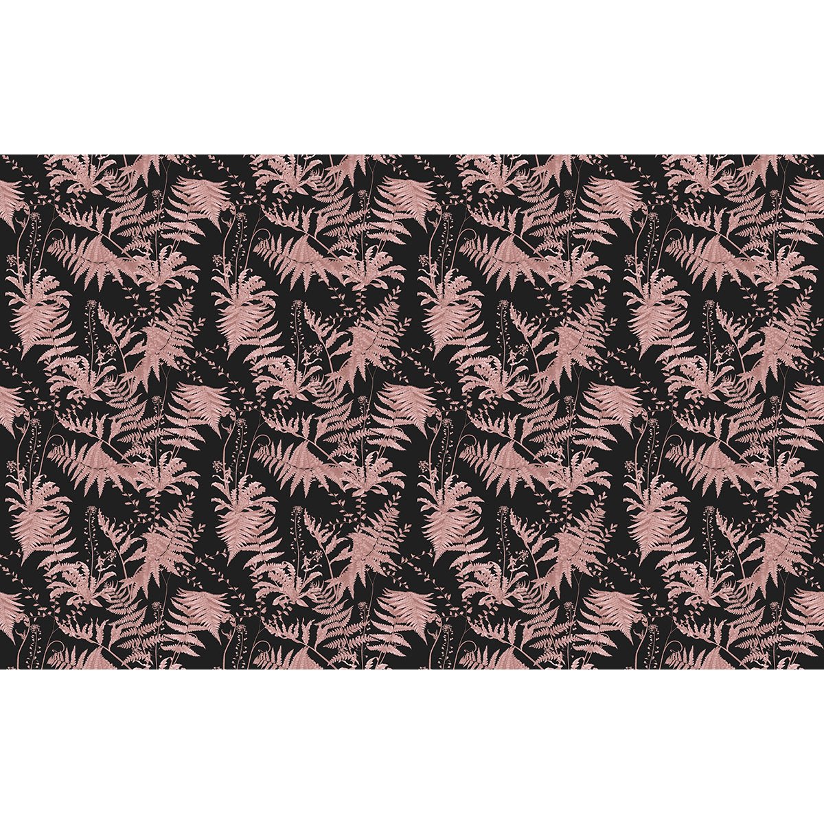 Papier peint panoramique - Motif Feuilles tropicales