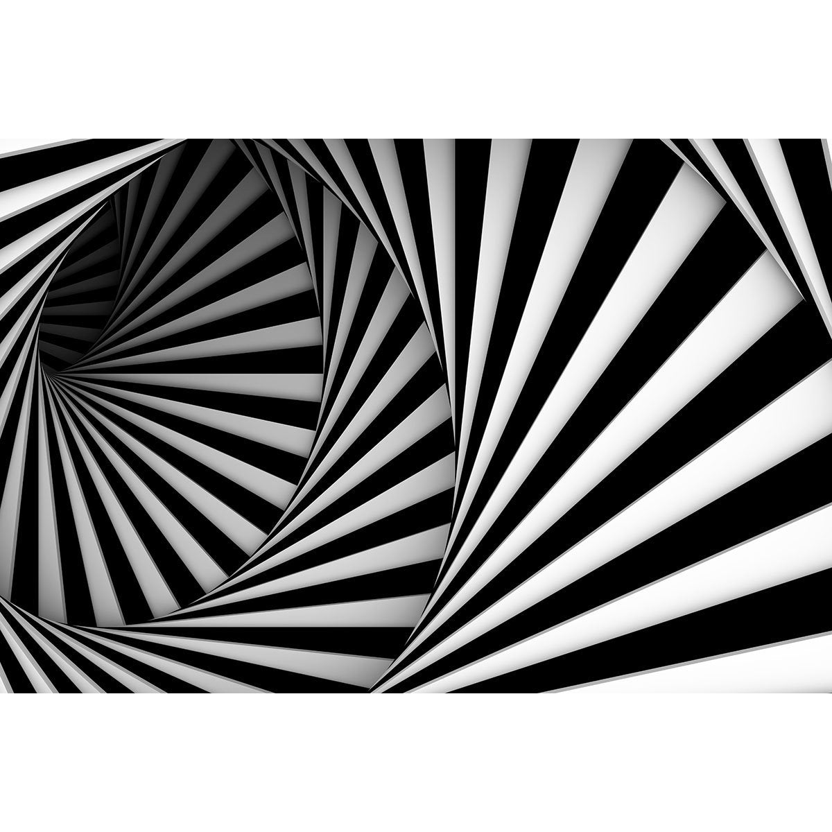 Papier peint panoramique - Spirales Effet 3D