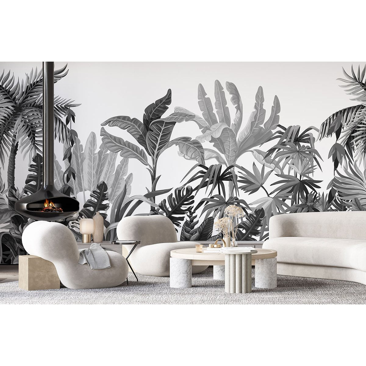 Papier peint panoramique - Forêt tropicale