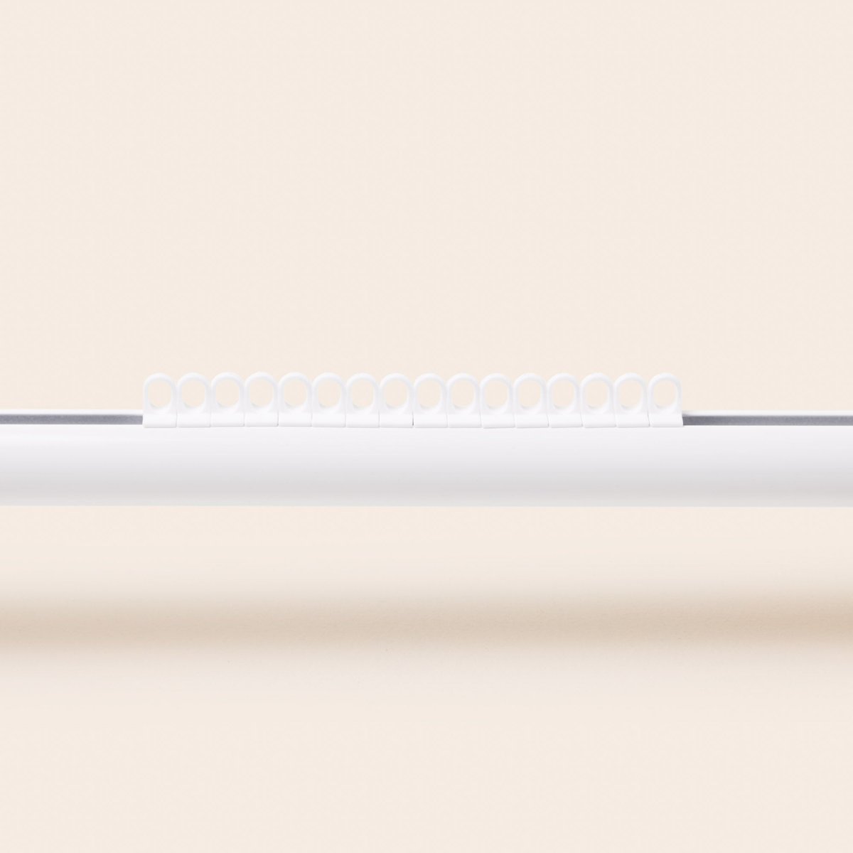 Kit tringle rail RAYIA blanc mat