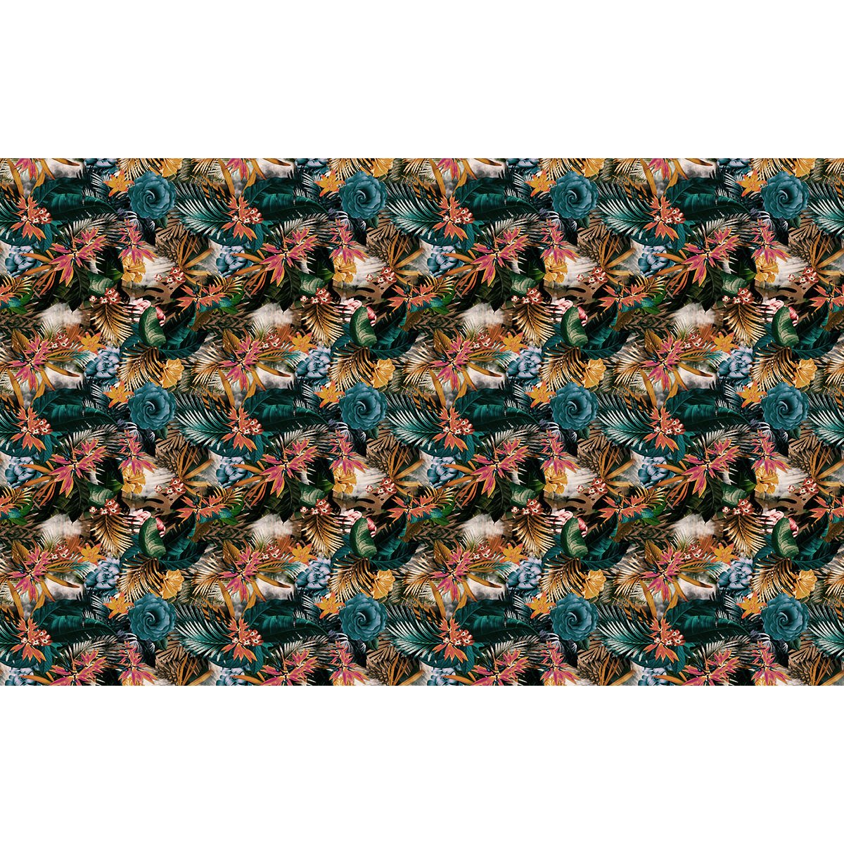 Papier peint panoramique - Motif Fleurs