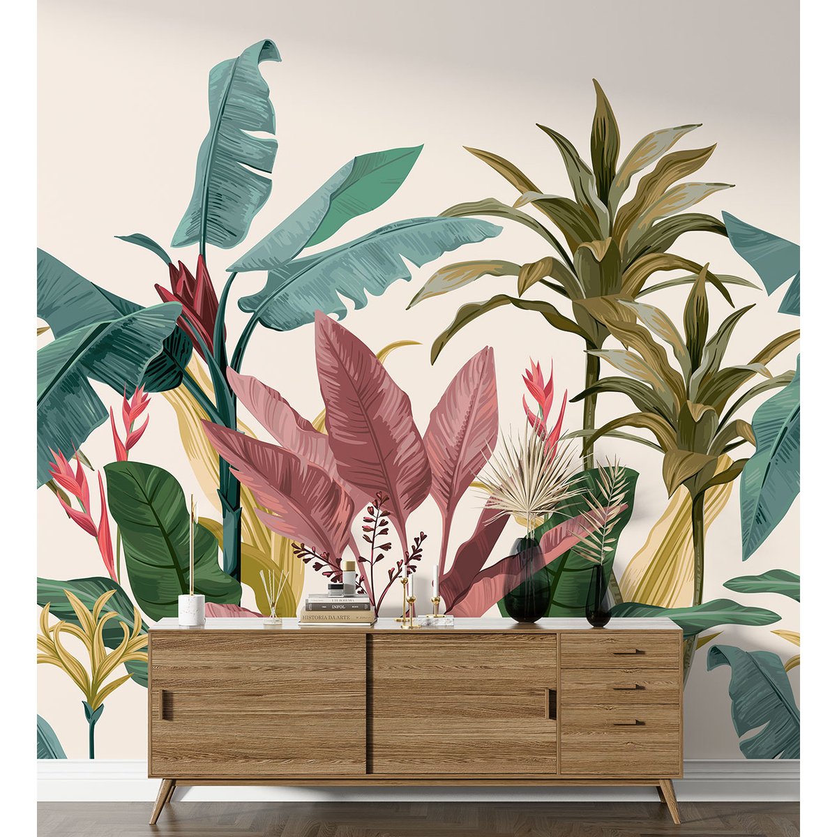 Papier peint panoramique - Plantes tropicales