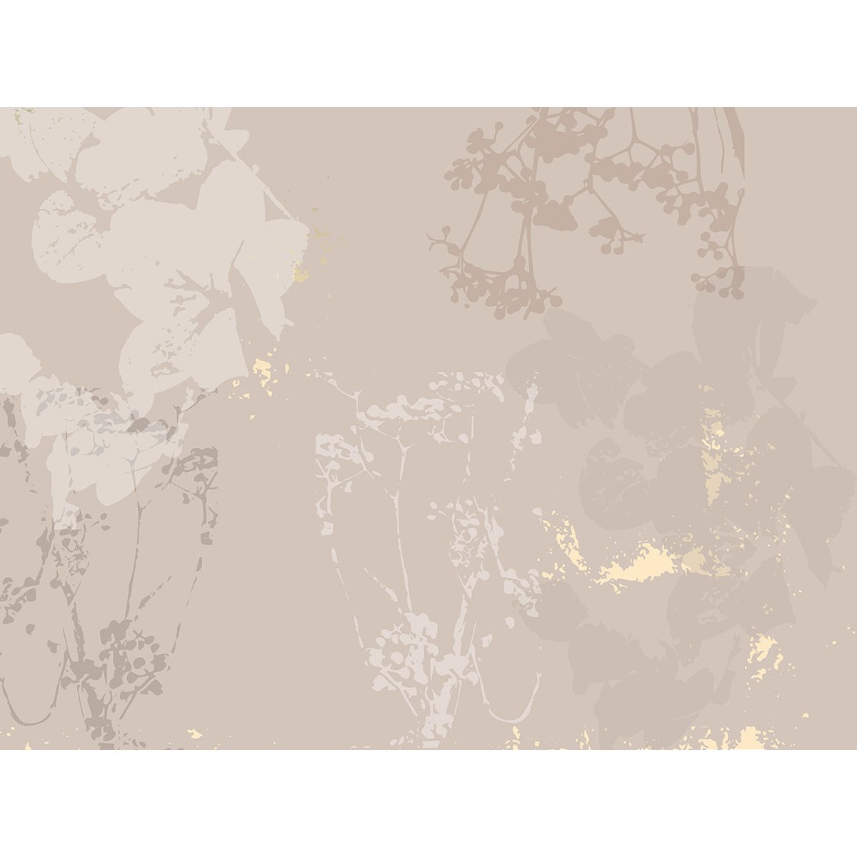 Papier peint panoramique - Fleurs Design
