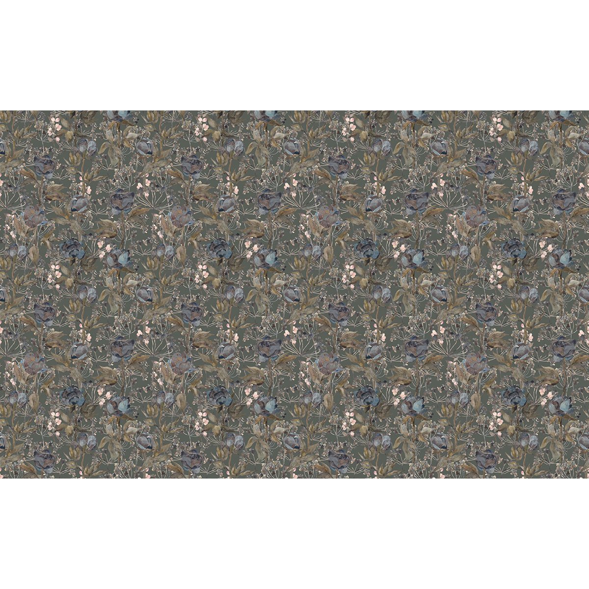 Papier peint panoramique - Motif Fleurs