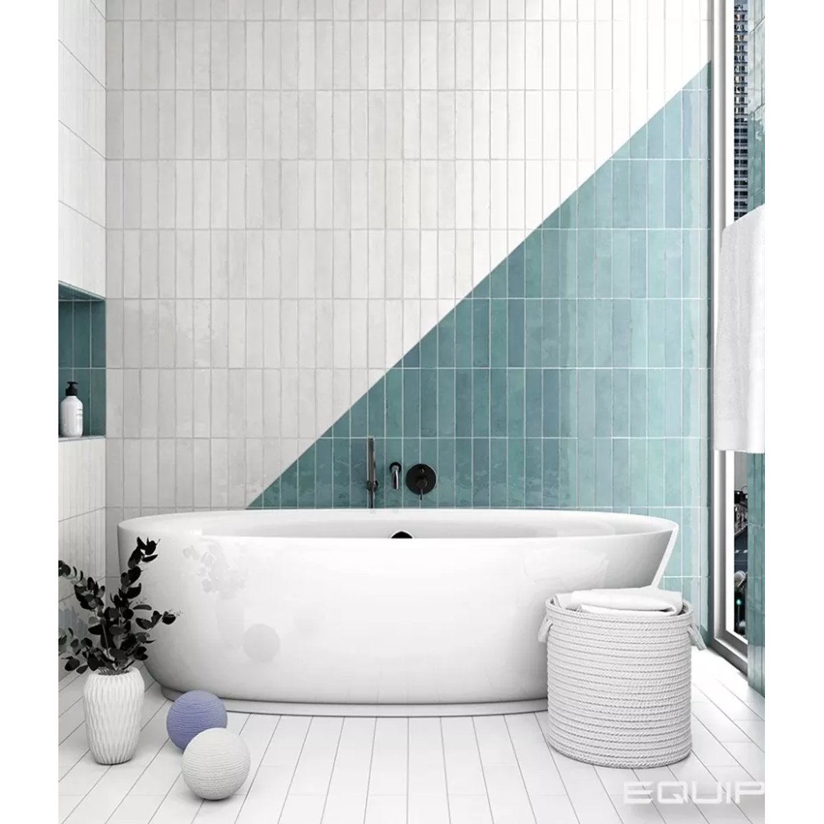 Carrelage Zellige Blanc TRIBECA Gypsum White