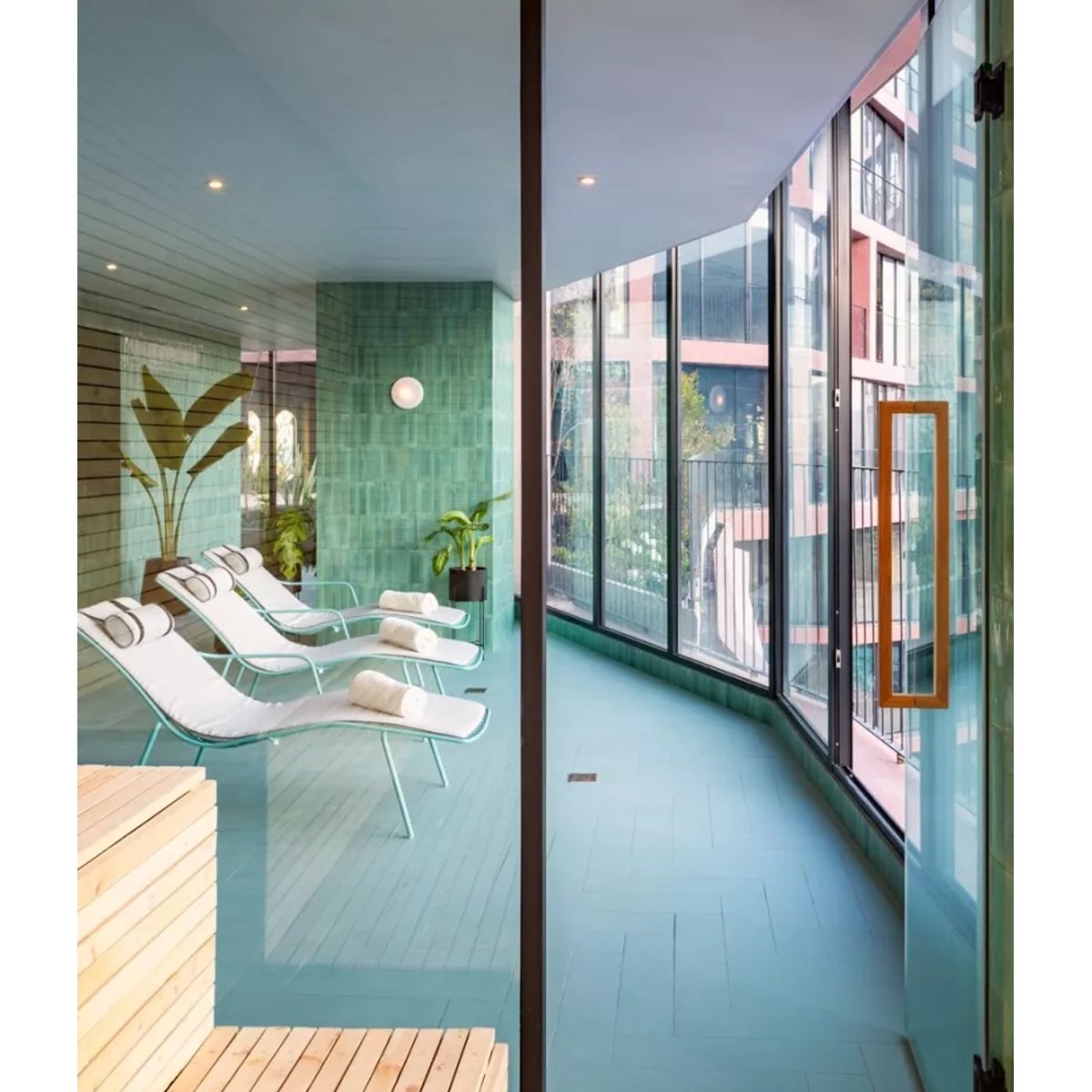 Carrelage Zellige TANGER Turquoise