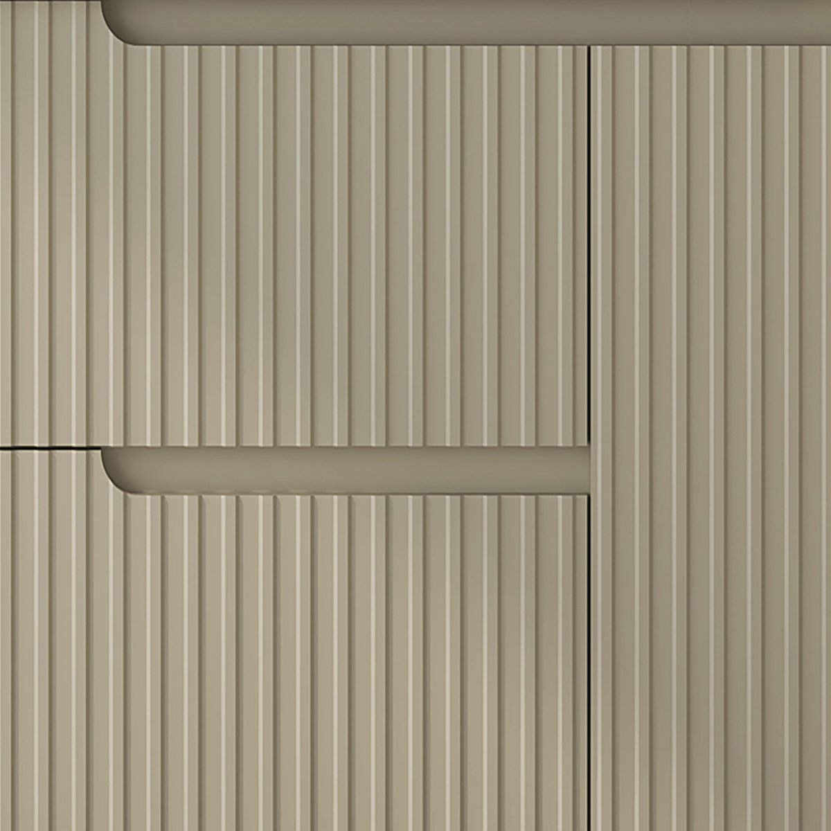 Meuble de salle de bain avec vasque 120 cm amande Aquavenus