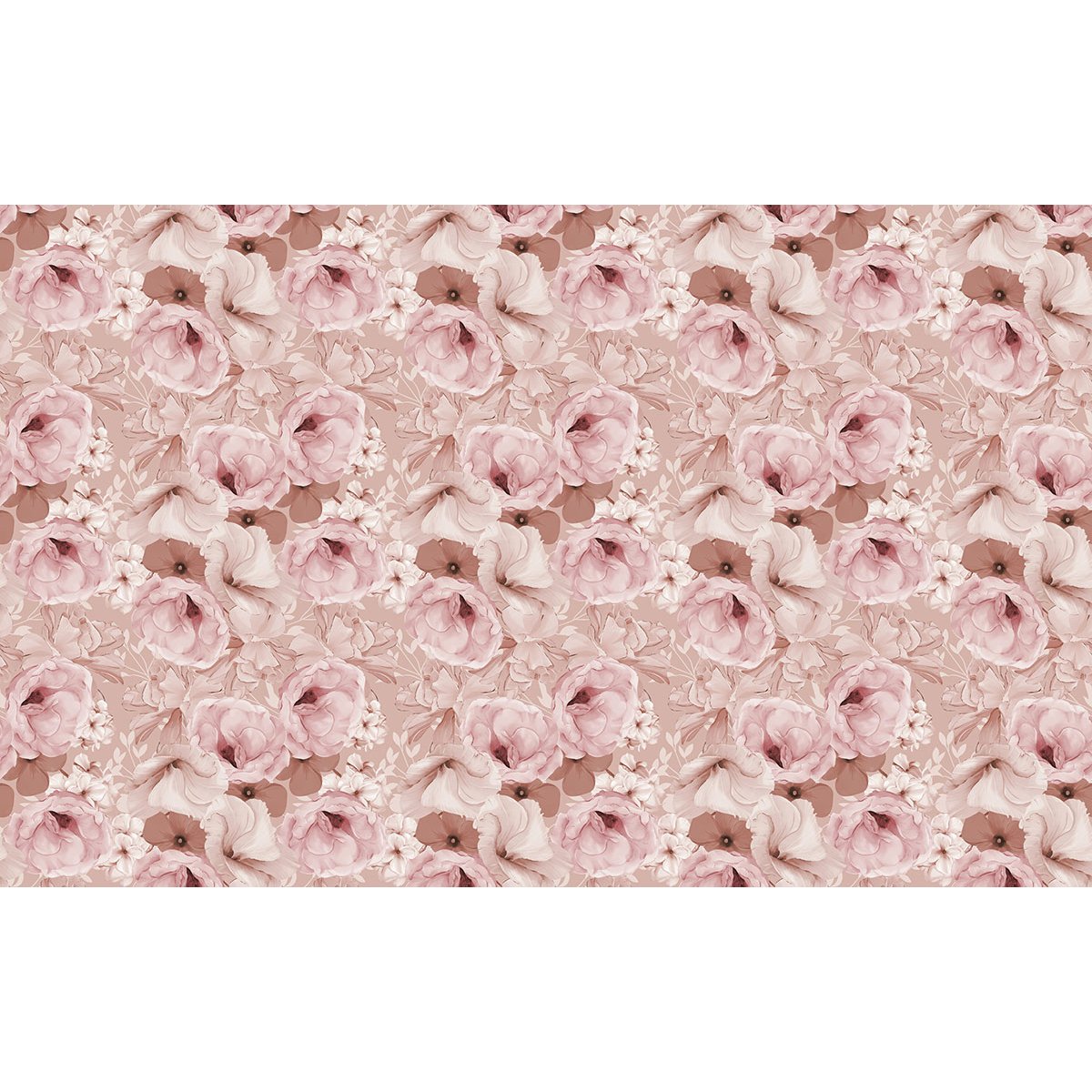 Papier peint panoramique - Motif Fleurs