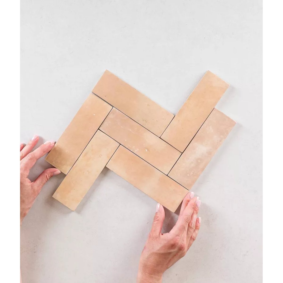 Carrelage intérieur Effet Zellige BEJMAT Biscuit