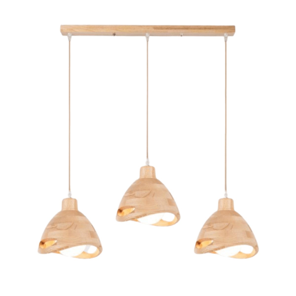 Lampe Suspension Bois