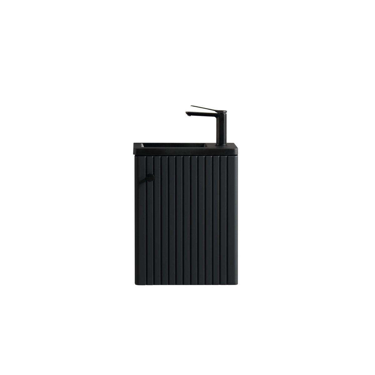 Meuble lave-main Aquanero noir 40 cm