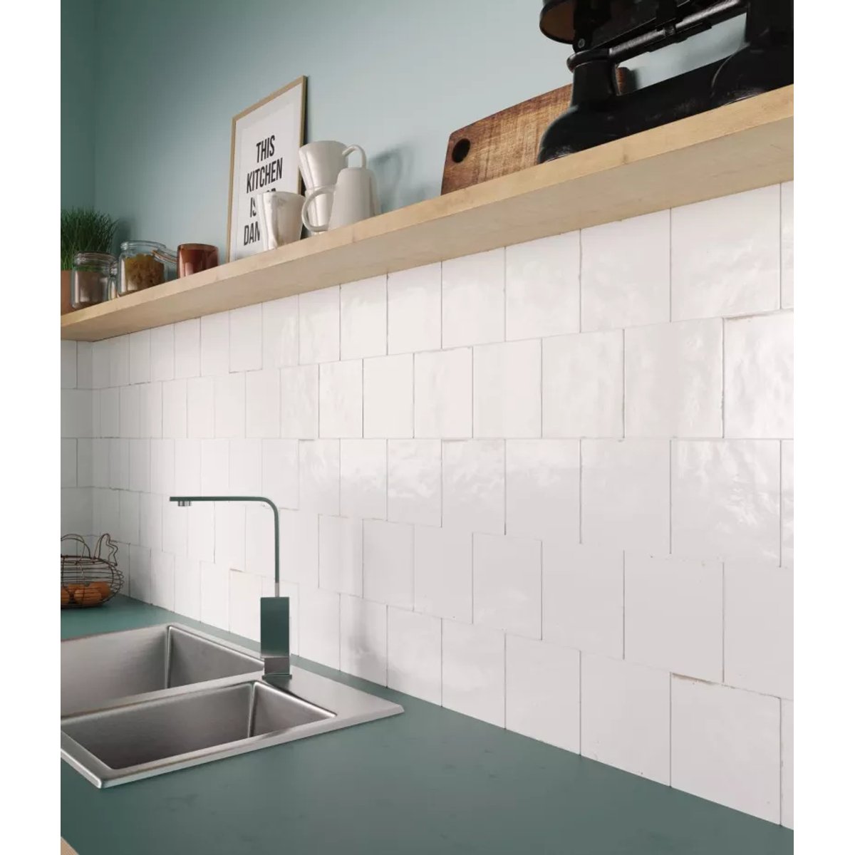 Carrelage Zellige Blanc AGADIR Niebla