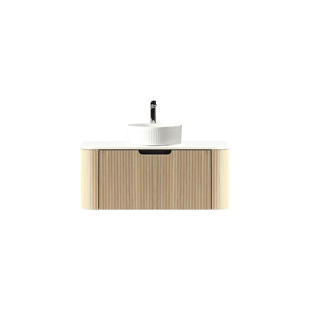 Meuble 120 cm chêne clair Aquagiro
