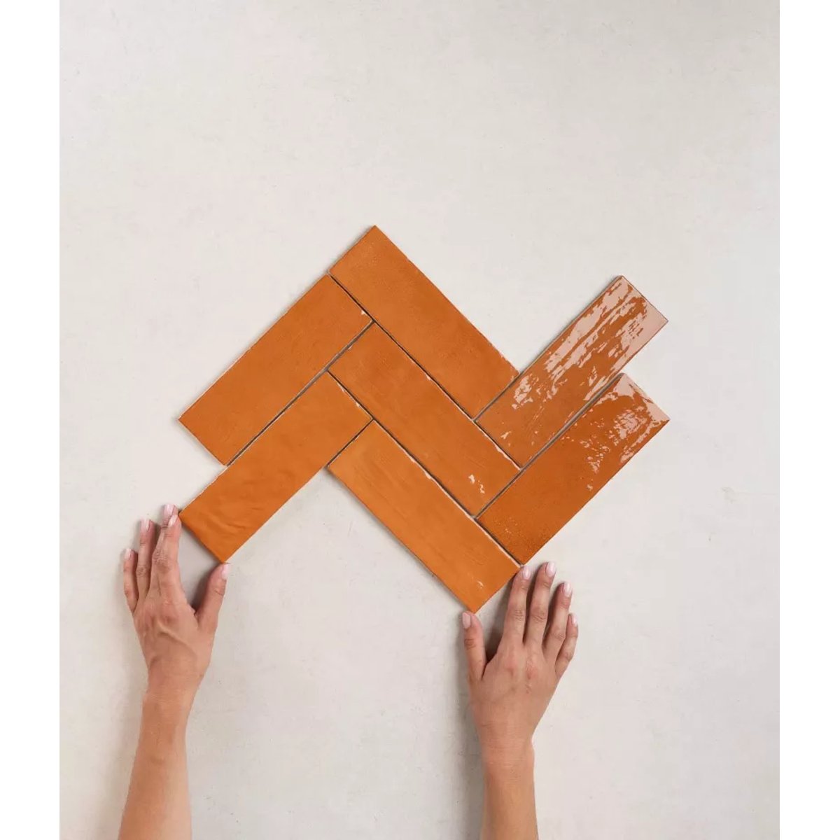Carrelage Zellige Orange LA RIVIERA Ginger