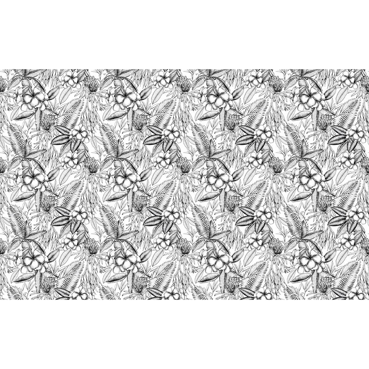 Papier peint panoramique - Motif Fleurs
