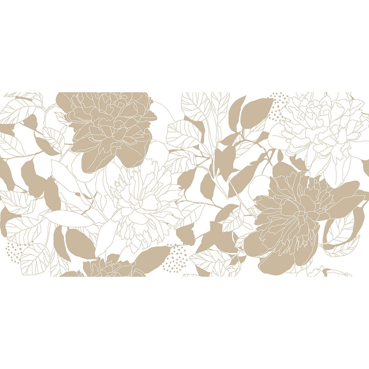 Papier peint panoramique - Fleurs