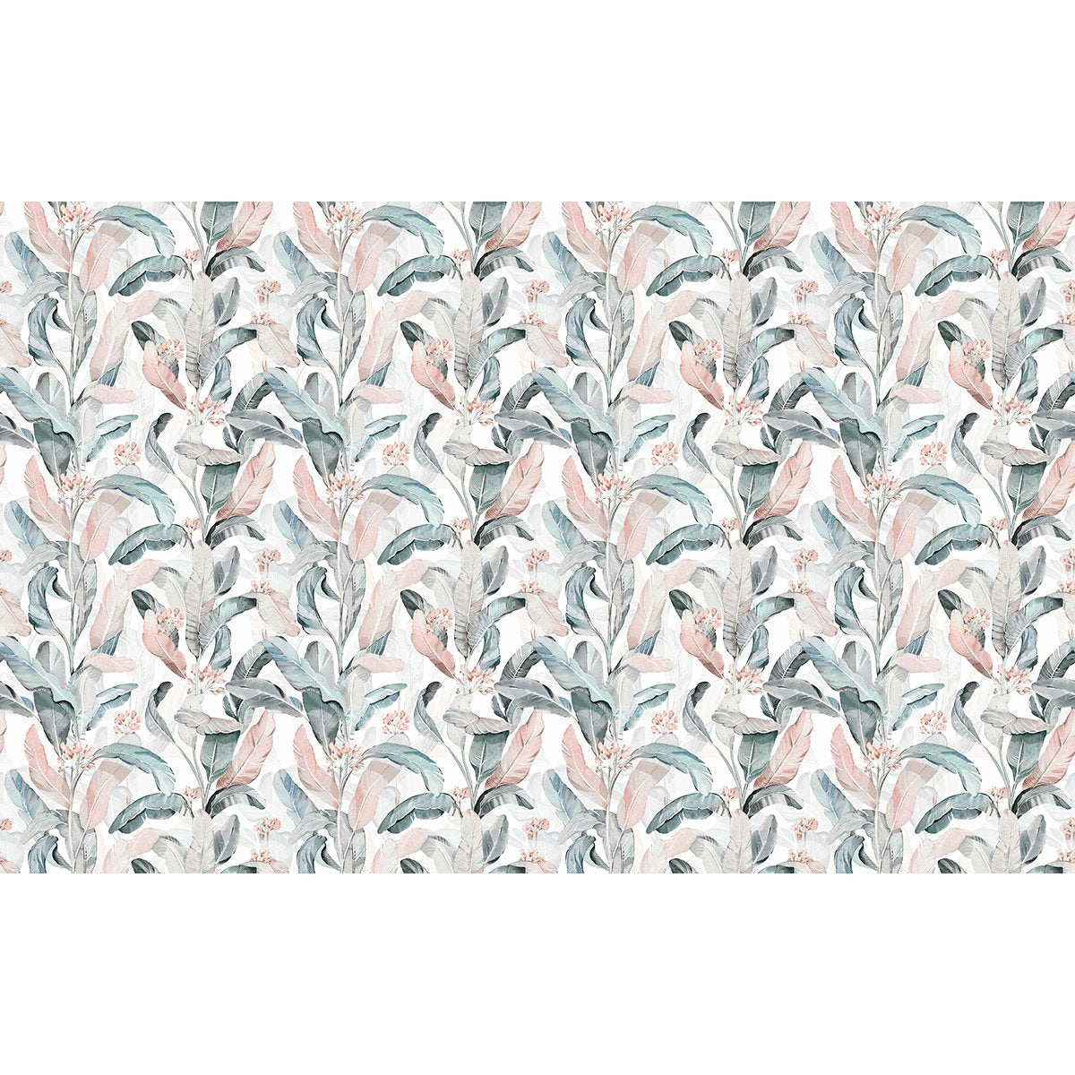 Papier peint panoramique - Feuilles tropicales